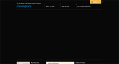 Desktop Screenshot of convergencebook.net