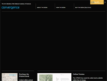 Tablet Screenshot of convergencebook.net